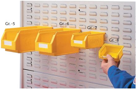 Bacs de rangement pour roulements taille 5